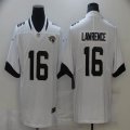 Nike Jacksonville Jaguars #16 Trevor Lawrence white color Rush Limited Jersey