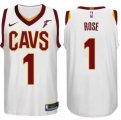 Nike Cleveland Cavaliers 1 Derrick Rose white nba basketball jersey