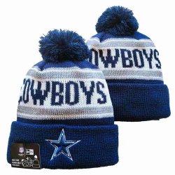 2024 Dallas Cowboys blue white NFL Sports Cuffed Knit Hats 04