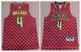 Atlanta Hawks #4 Paul Millsap Red Stitched NBA Basketball Jersey