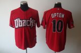 Arizona Diamondback 10 UPTON red mlb jerseys