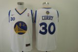 Nike Golden State Warriors #30 Stephen Curry white NBA basketball jersey