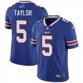 Nike Buffalo Bills #5 Tyrod Taylor blue Color Rush Limited Jersey