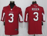 Arizona Cardinals #3 Rosen red nike Color Rush Limited Jersey