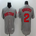 Boston Red Sox #2 Bogaerts gray Flexbase Authentic Collection Jersey-BD