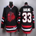 Scott Darling jersey #33 Black Chicago Blackhawks Jerseys(1)