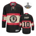 NHL Chicago Blackhawks #10 Patrick Sharp Black jersey