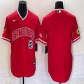 Nike San Diego Padres blank red majestic mlb Jerseys Joint name-XD 01