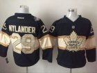 Toronto Maple Leafs #29 William Nylander black beige NHL Centennial jerseys