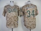 Cincinnati Reds BAILEY 34 camo baseball jerseys