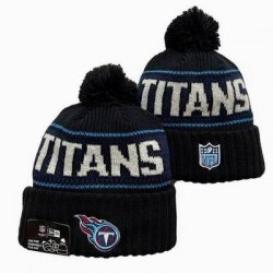 2024 Tennessee Titans black blue white NFL Sports Cuffed Knit Hats