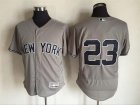 New York Yankees #23 gray Flexbase Authentic Collection Jersey