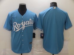 Nike Tampa Bay Rays blank skyblue majestic baseball jerseys-BD