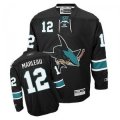 NHL San Jose Sharks #12 Patrick Marleau Black Jersey