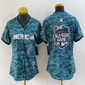 Youth American League Seattle Mariners Nike Teal 2023 MLB All-Star Game Jersey 01