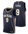 Nike new orleans pelicans #9 Rajon Rondo blue NBA basketball jersey-LC