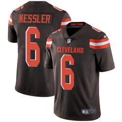 Cleveland Browns #6 Kessler brown Nike Color Rush Limited Jerseys