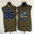 Golden State Warriors #35 Kevin Durant Green nike nba jersey