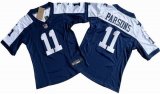 Women Dallas Cowboys 11# Micah Parsons blue white Nike Vapor F.U.S.E. Limited Jersey