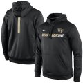 Wake Forest Demon Deacons Nike Sideline KO Fleece Therma-FIT Performance Hoodie - Black