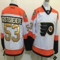 Philadelphia Flyers #53 Shayne Gostisbehere white 50th NHL Jerseys