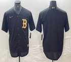 Nike Boston Red Sox blank black majestic baseball jerseys