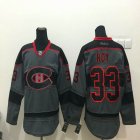 Reebok Montreal Canadiens #33 Patrick Roy gray hockey jersey