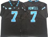 North Carolina Tar Heels #7 Sam Howell black college NCAA jerseys