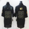 Nike Houston Texans #99 J.J. Watt black Salute To Service Limited Jersey-BD