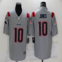 Nike New England Patriots #10 Jonathan Jones gray Color Rush Limited Jersey-BD