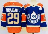 Adidas Edmonton Oilers #29 Leon Draisaitl blue orange Ice Hockey-PD