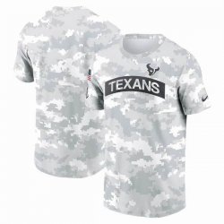 Houston Texans Nike Arctic Camo 2024 Salute To Service Performance T-Shirt