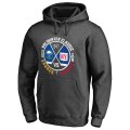 Men's Fanatics Branded Heathered Gray 2018 NHL Winter Classic Matchup Pullover Hoodie