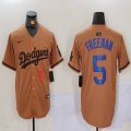 Nike Los Angeles Dodgers #5 Freddie Freeman majestic baseball jerseys Joint Name 01