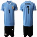 2019-2020 Uruguay national team #7 RODRIGUEZ skyblue jerseys home