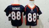 Nike Denver Broncos #88 Demaryius Thomas blue nfl children jerseys