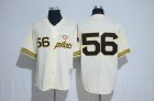 Seattle Pilots 1969 Jim Bouton #56 Throwback cream mlb baseball jersey