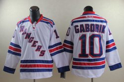 Reebok NHL New York Rangers 10 GABORIK White Jersey