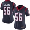 Women Houston Texans #56 Brian Cushing dark blue Color Rush Limited Jersey