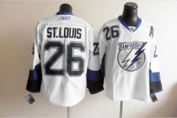 Tampa Bay Lightning 26 ST.LOUIS white Jerseys NHL