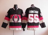 Ottawa Senators #55 Sergei Gonchar Black NHL jerseys