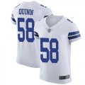 Custom Nike Dallas Cowboys Robert Quinn #58 white color rush limited jerseys