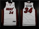 NBA Miami Heat Allen #34 White Revolution 30 Jerseys