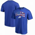 Philadelphia Eagles NFL Pro Line by Fanatics Branded Banner Wave Big & Tall T-Shirt - Royal