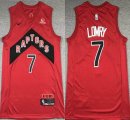 Nike Toronto Raptors #7 Kyle Lowry red basketball Jersey -XD