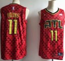 Atlanta Hawks #11 Trae Young nike red basketball Jersey