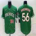 2023 World Cup Mexico #56 Randy Arozarena green majestic baseball jerseys 21