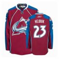 Colorado Avalanche 23# Hejduk Red hockey jersey