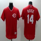 2016 Cincinnati Reds Pete Rose 14# red elite baseball jersey