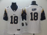 Nike Los Angeles Rams #18 Cooper Kupp white Color Rush Limited Jerseys